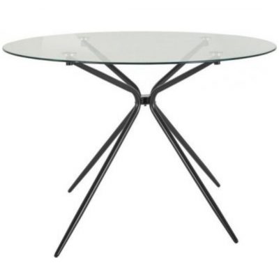 Glastisch Silvi, rund, Ø 110 cm