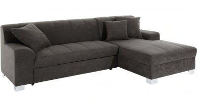 INOSIGN Ecksofa, Sofa, Couch "Turah" incl. Zierkissen, moderne Steppung