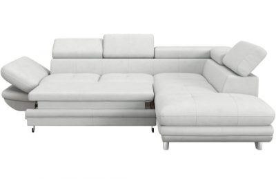 Ecksofa, Sofa "Enterprise" L-Form
mit Arm- & Kopfteilverstellung inkl. Bettfunktion