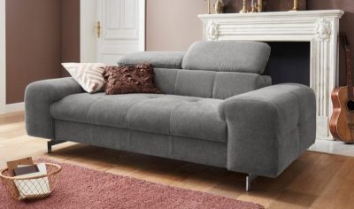Sofa, Couch  2-Sitzer »Chef«, mit Kopfteilverstellung